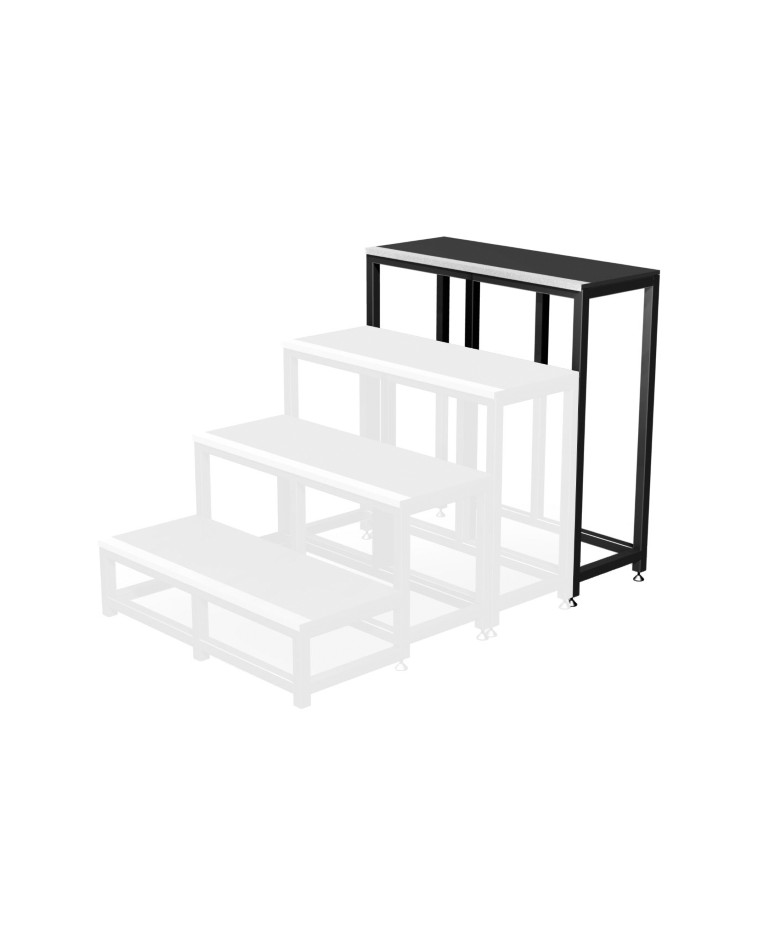 Modulaire trap: één trede, hoogte 80cm - PLT-stm80