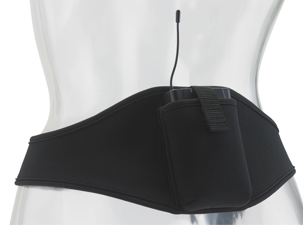 Neopreen riem voor UHF Body transmitter - BODYPOCKET