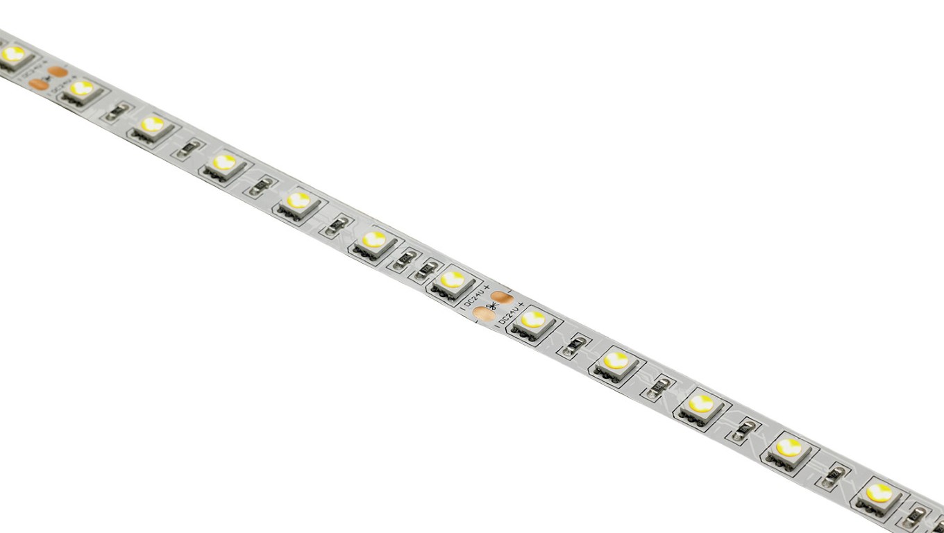 3000K Ledstrip - 5m - IP20 - 60 LEDs/m - 3M plakband - PURETAPE6020-WARM