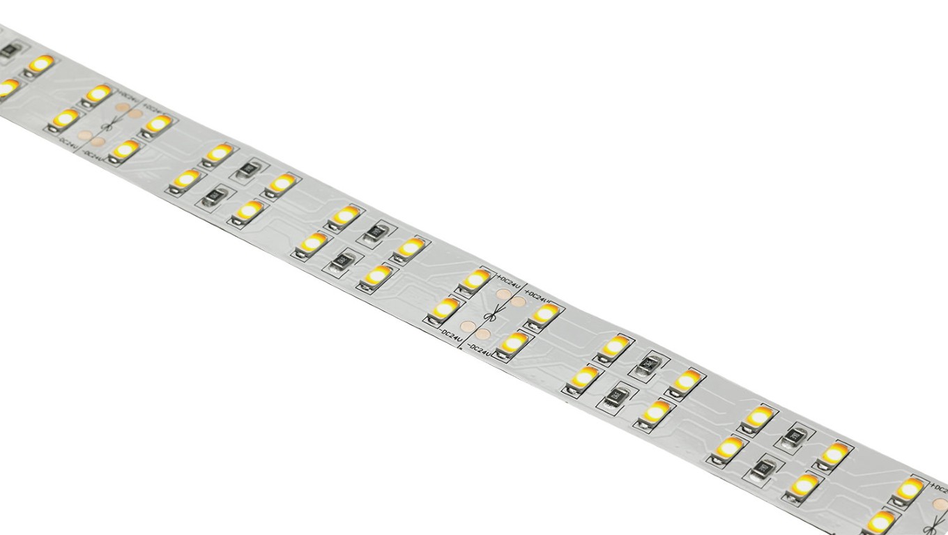 3000K Ledstrip - 5m - IP20 - 144 LEDs/m - 3M plakband - PURETAPE14420-WARM