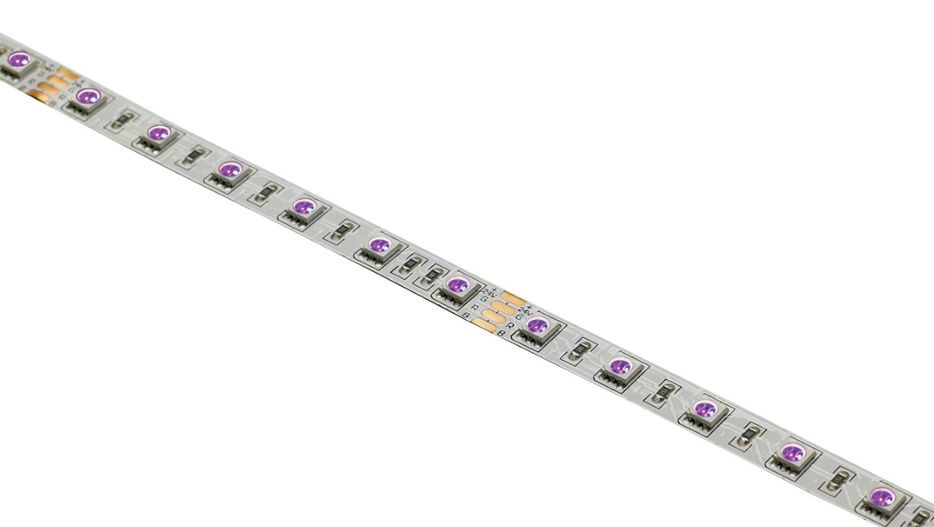 Ledstrip driekleurig - 5m - IP20 - 60 LEDs/m - 3M plakband - COLORTAPE6020