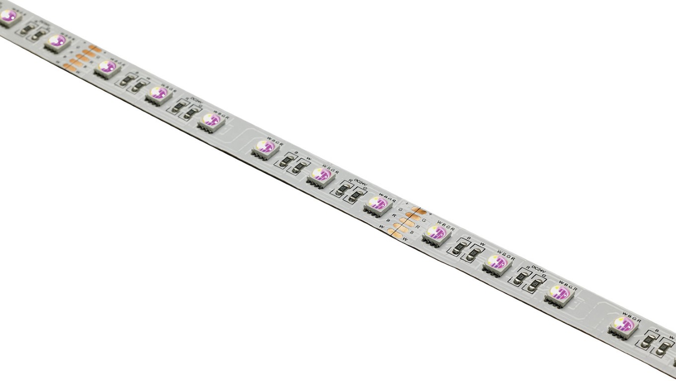 RGBW LED-strip - 5m, IP20, 60 LED's/meter - COLORTAPE6020-WARM