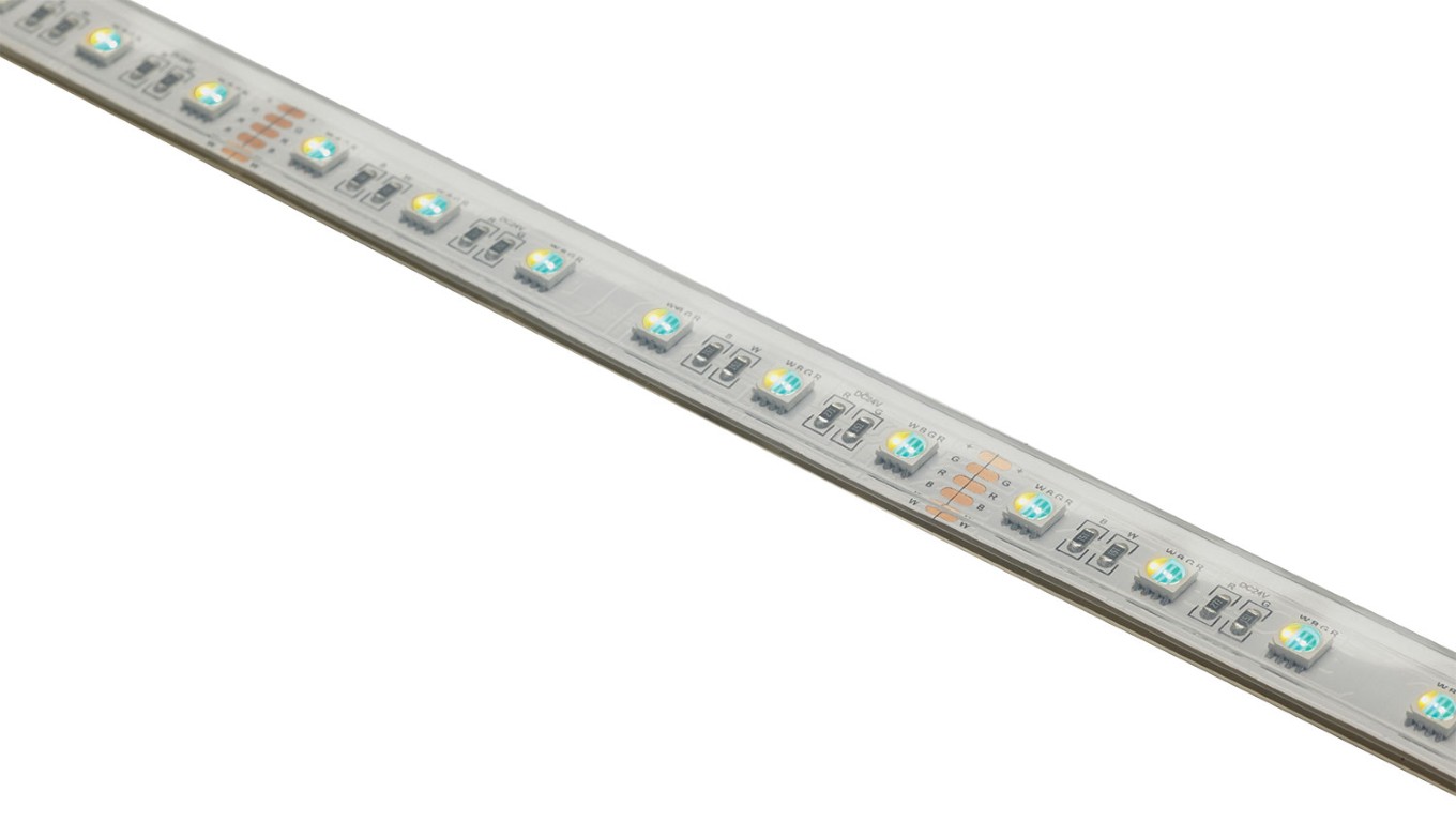 RGB+3000K ledstrip - 5m - IP67 - 60 LEDs/m - 3M plankband - COLORTAPE6067-WARM