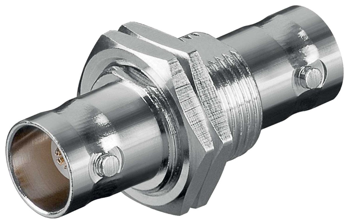 BNC/BNC connector for bracket - UHF410-BNC2