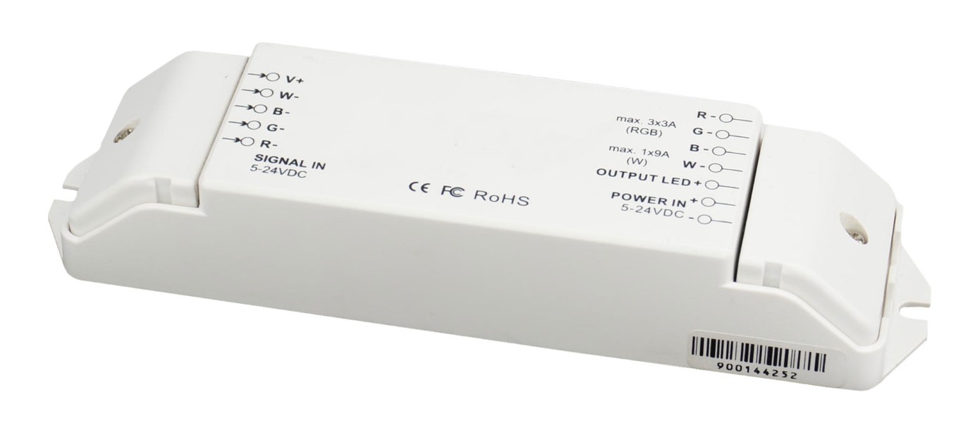 4-kanaals signaalversterker - TAPEBOOSTER RGBW
