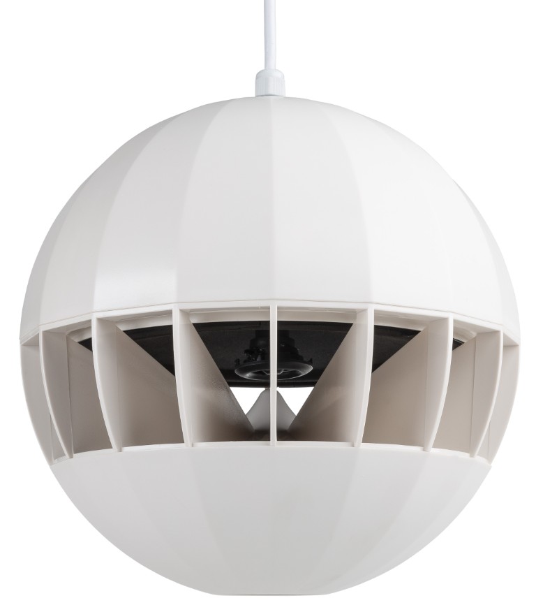 Hangende luidspreker met 360° verspreiding 8″ 5/10/20W bij 100V - SHP820w