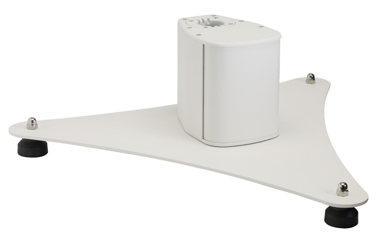 Grondplaat voor iLINE83Bw en iLINEspace60w - Wit - iLINEbasew