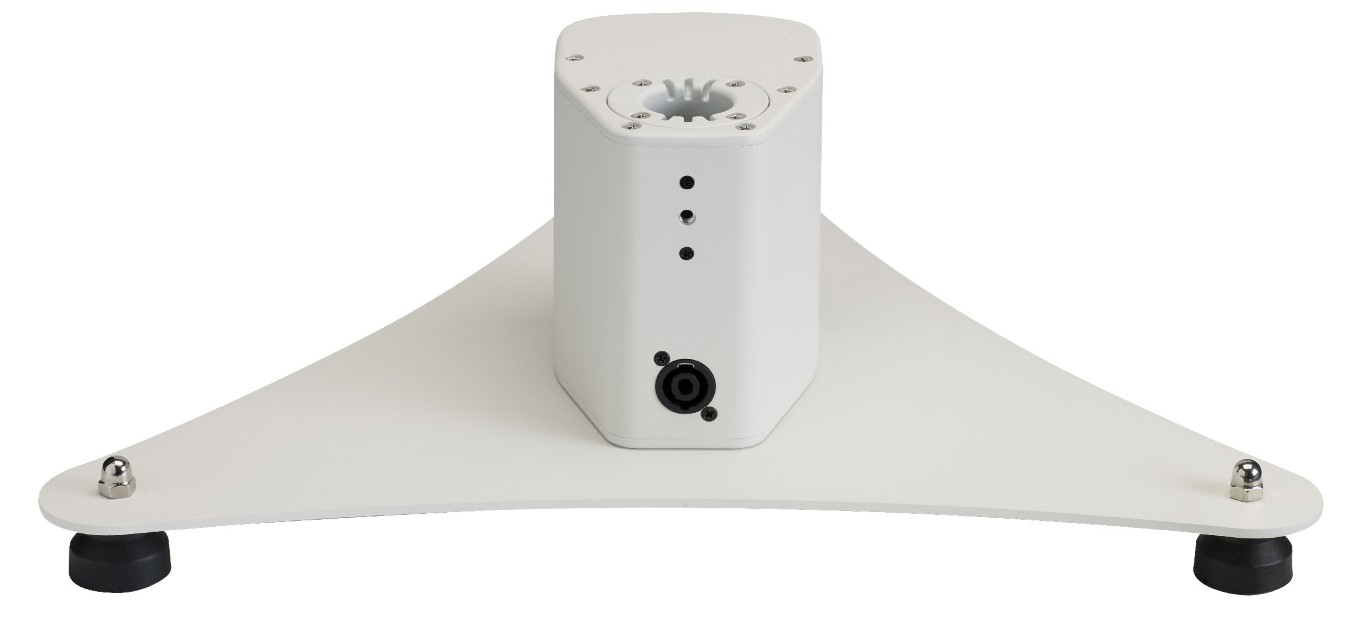 Grondplaat voor iLINE83Bw en iLINEspace60w - Wit - iLINEbasew