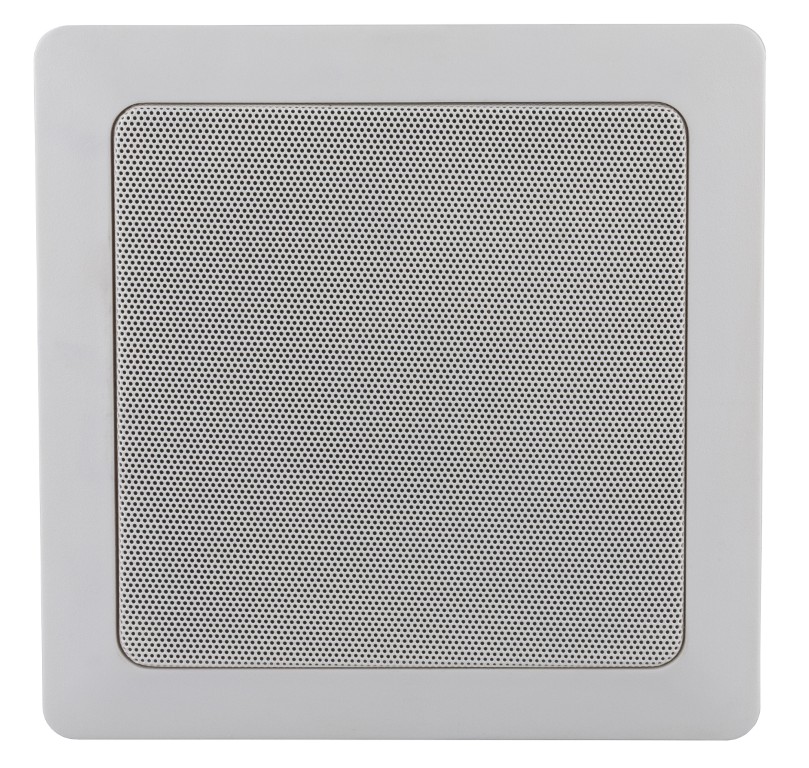 Vierkante verzonken plafondluidspreker 100V 7.5/15/30W RMS - CHP630SQ