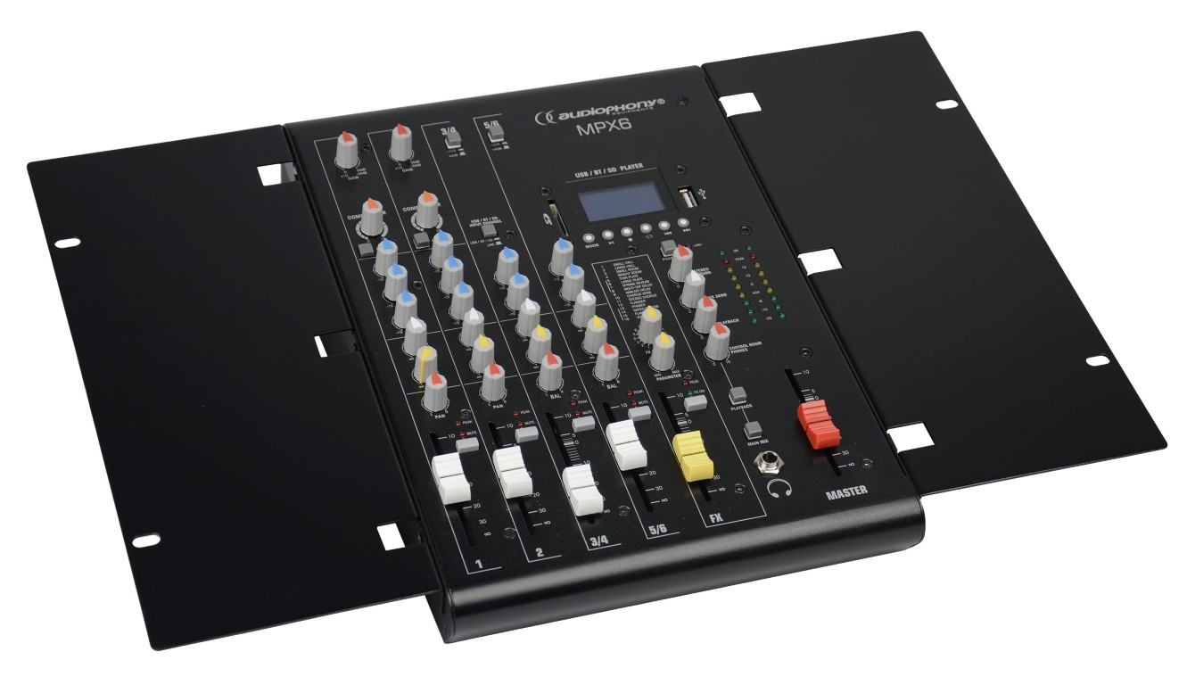 Brackets voor MPX6 mixer (per paar) - MPX6-RACK