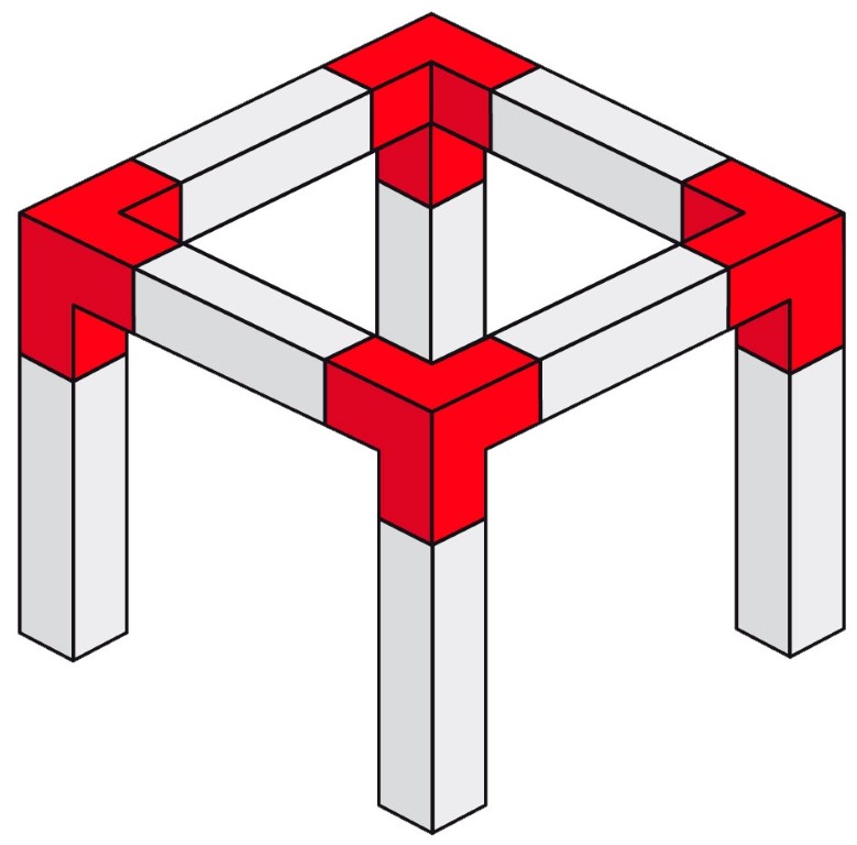 TRUSS Quatro 290 hoekverbinding - 3 richtingen - 90° - zwart - Montagekits inbegrepen - AGQUA-09 blk