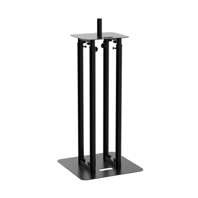 Telescopische totem van 1m tot 1,80m met stretch truss sleeve en draagtassen - TOTel