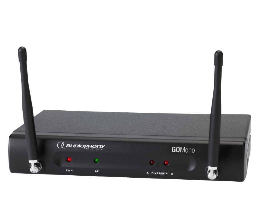 UHF diversity ontvanger, 16 frequenties voor 1 zender - 500MHz - GO-Mono-F5