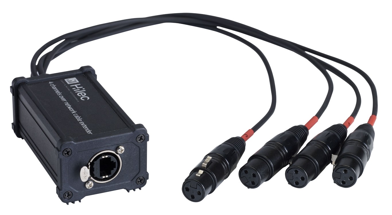 RJ45 / XLR3F adapterdoos voor audio of DMX signaal - BOXRJ4XF3