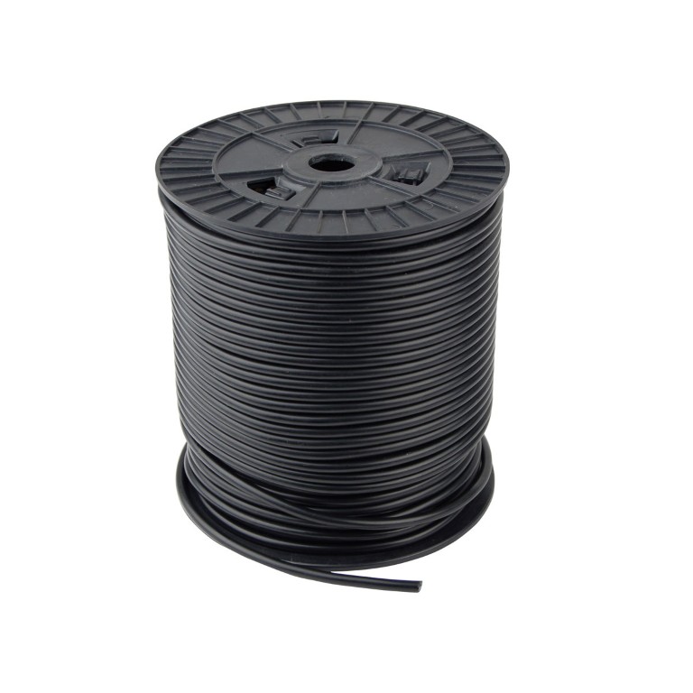 Kabel 5 x 0,5 mm² - 50m rol - zwart - LEDCABLE