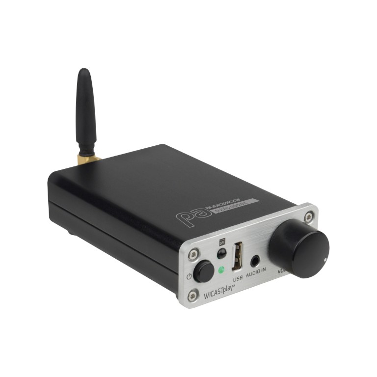 Draadloze WIFI speler met RJ45 en IR afstandsbediening - WiCASTplay+