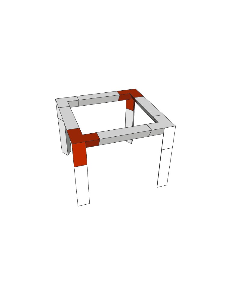TRUSS TRIO 290 hoekverbinding - Zwart - 90° - 3 richtingen - Hoekpunt naar onder, rechts - Montagekits inbegrepen - AG29-033 blk