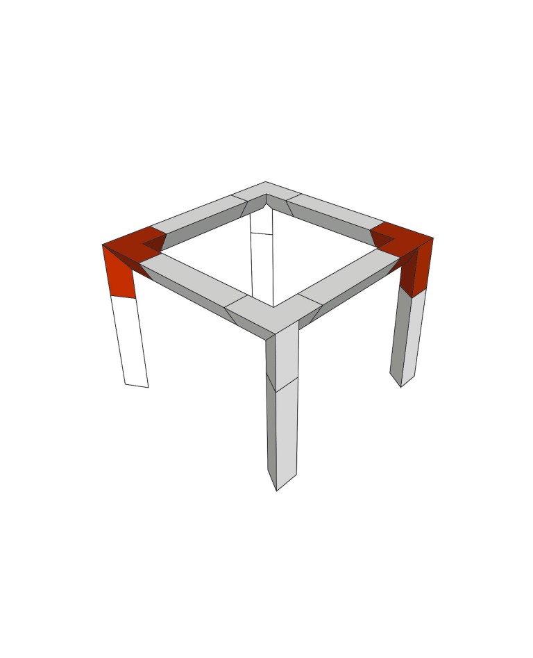 TRUSS TRIO 290 hoekverbinding - Zwart - 90° - 3 richtingen - Hoekpunt naar onder, links - Montagekits inbegrepen - AG29-034 blk