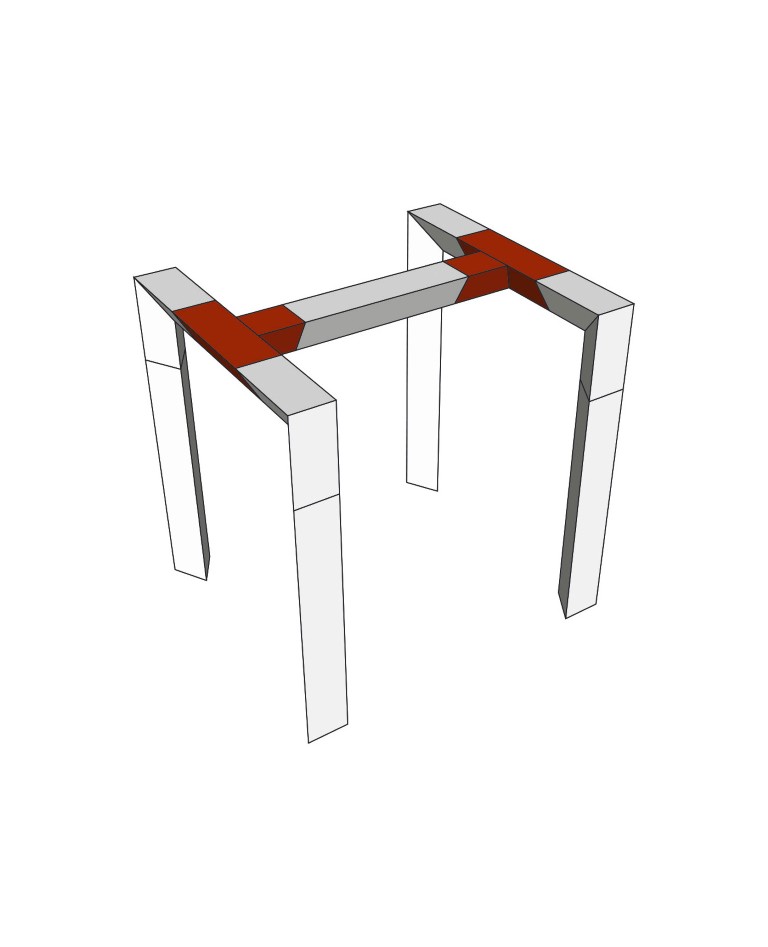 TRUSS TRIO 290 T-stuk horizontaal - Zwart - 90° - 3 richtingen - Montagekits inbegrepen - AG29-036 blk