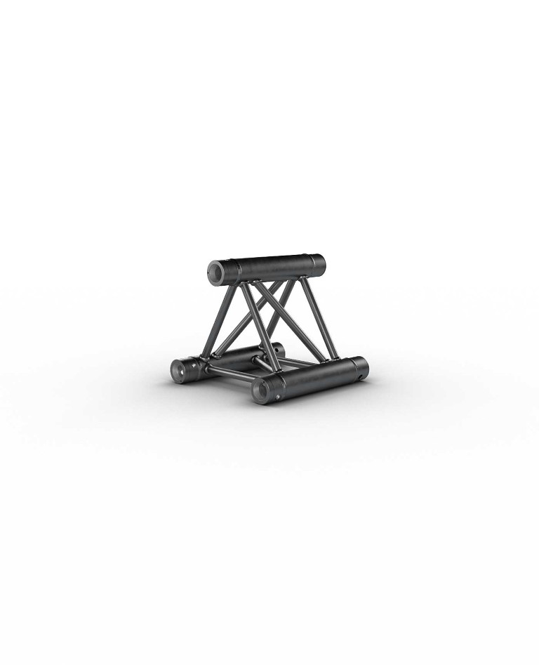 ALU TRUSS Trio 290 - Zwart - Lengte: 29cm - Montagekit inbegrepen - PT29-029 blk