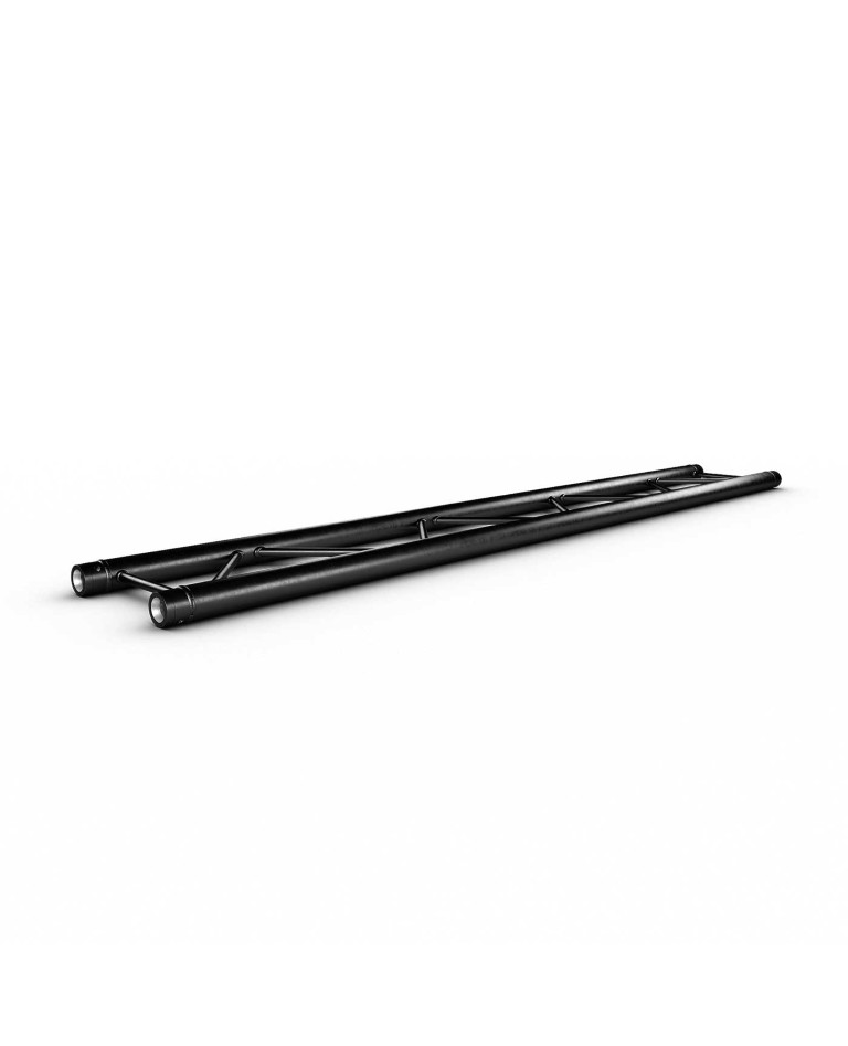 TRUSS DUO290 Aluminium ladderstructuur – Zwart - Lengte: 200cm - Montagekit inbegrepen - DUO29-200 blk