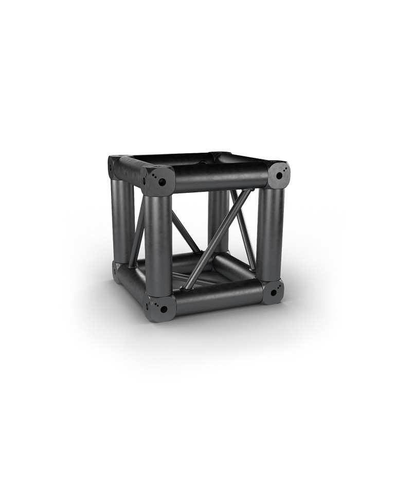 ALU TRUSS Quatro 290 box corner - Zwart - AGCUB290 blk