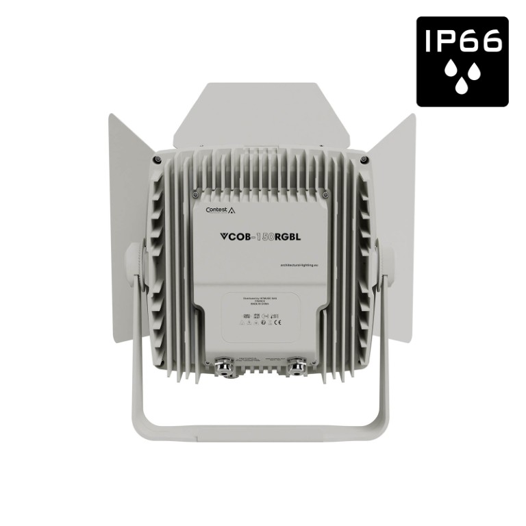 Architectonische projector IP66 COB RGBL LED 150W 50° - VCOB-150RGBL