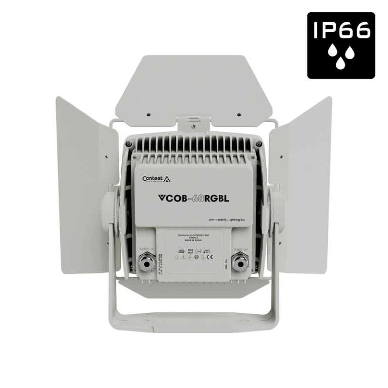 Architectonische projector IP66 COB RGBL LED 60W 60° - VCOB-60RGBL