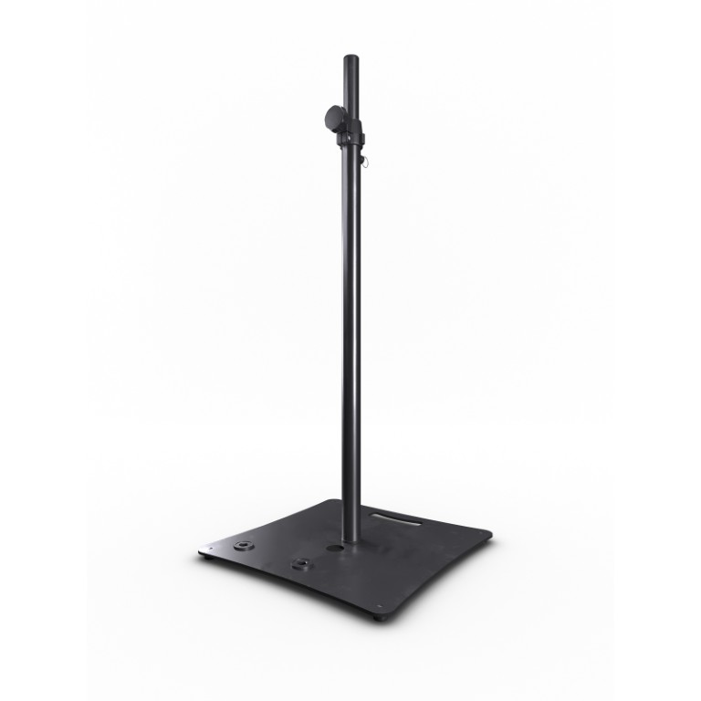 Luidsprekerstatief met zware vierkante voet - Zwart - Stick-SB