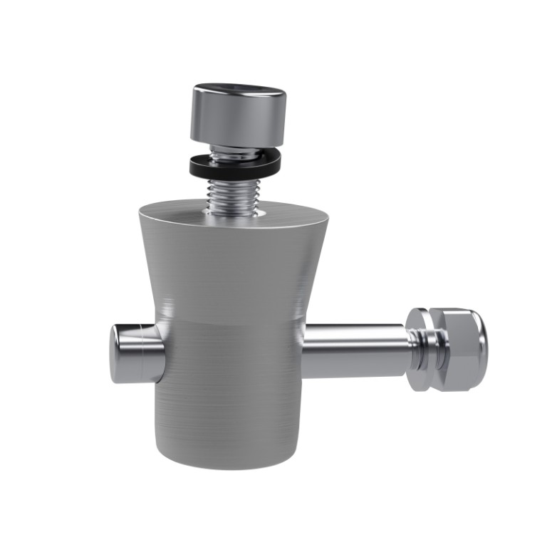 Conische half koppeling voor Fast Clamp haakmontage - 1/2MANCH-FAST