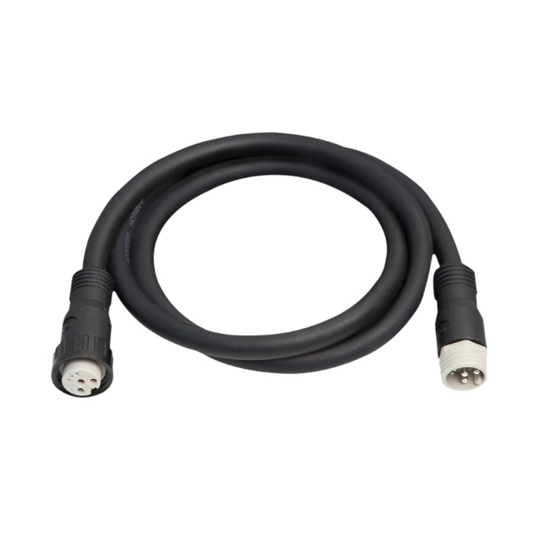 Hybride DMX- en voedingskabel - IP67 IN-OUT stekkers - Lengte: 10m - VC-JUMP10