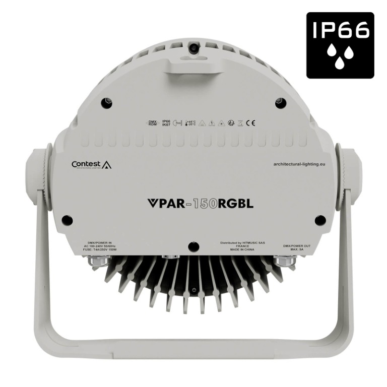 Architectonische projector IP66 18xLEDs RGBL 150W 25° - VPAR-150RGBL