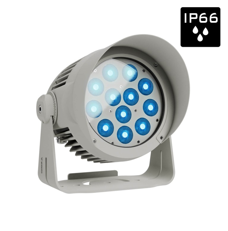 Architectonische projector IP66 12xLEDs RGBL 120W 25° - VPAR-120RGBL