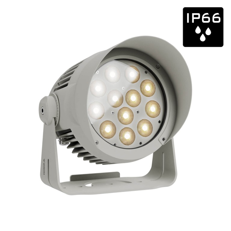 Architectonische projector IP66 12x LEDs Dynamic White 2700–6000K 120W 25° - VPAR-120DW