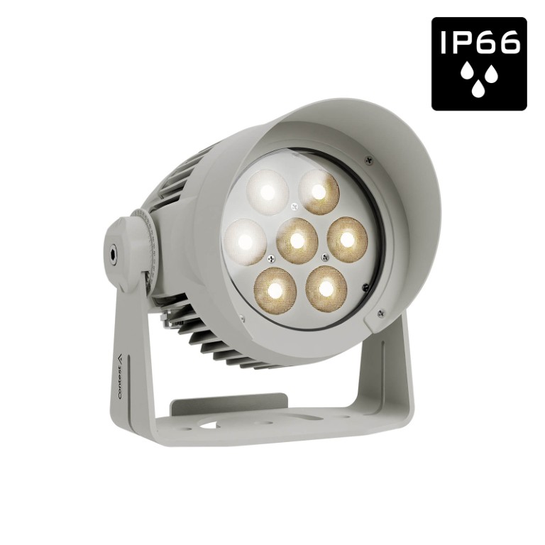 Architectonische projector IP66 7x LEDs Dynamic White 2700–6000K 70W 25° - VPAR-70DW