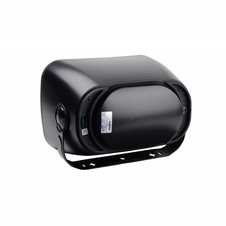 Installatie luidspreker 5″ + 1″ met basradiator achteraan - 40W - 100V en 8 Ohms – IP65 - Zwart - ONDE540B