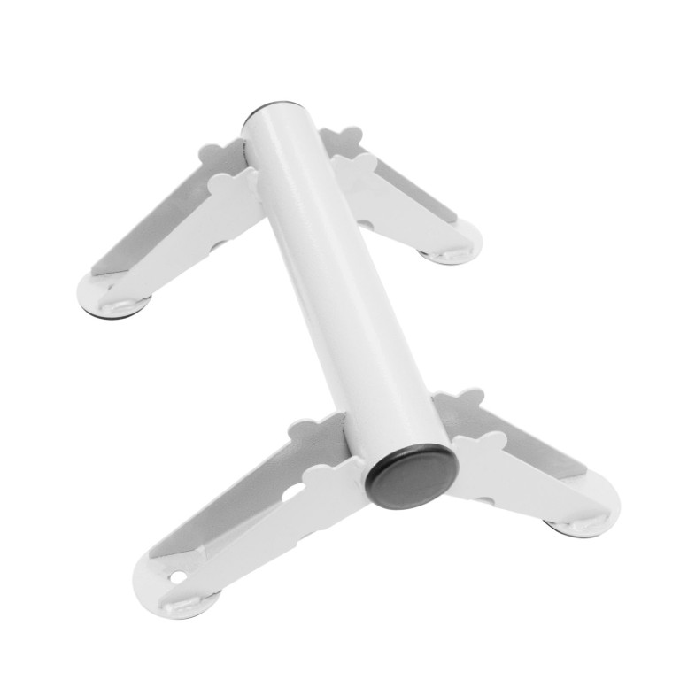 Ophangbeugel voor projector voor structuren of totems - wit Geleverd zonder conische koppeling - SUP290W