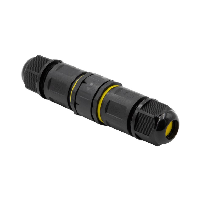 Set van 10 mannelijke/vrouwelijke stekkers IP68 - Medium - 3-pins schroeftype - voor kabel van 4 tot 11mm - IpDuo-M3S