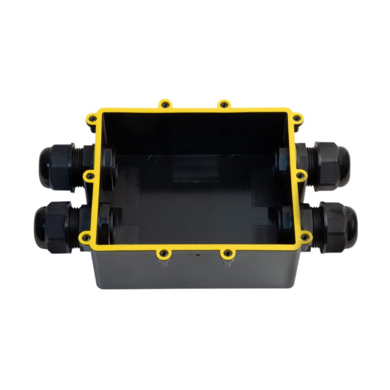Waterdichte behuizing - IP68 - Groot - 4-wegs - voor kabel van 4 tot 14mm - IpBox-P4