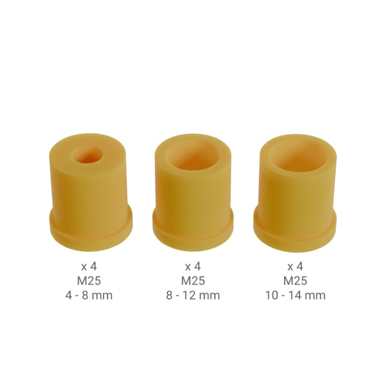 Waterdichte behuizing - IP68 - Groot - 4-wegs - voor kabel van 4 tot 14mm - IpBox-P4