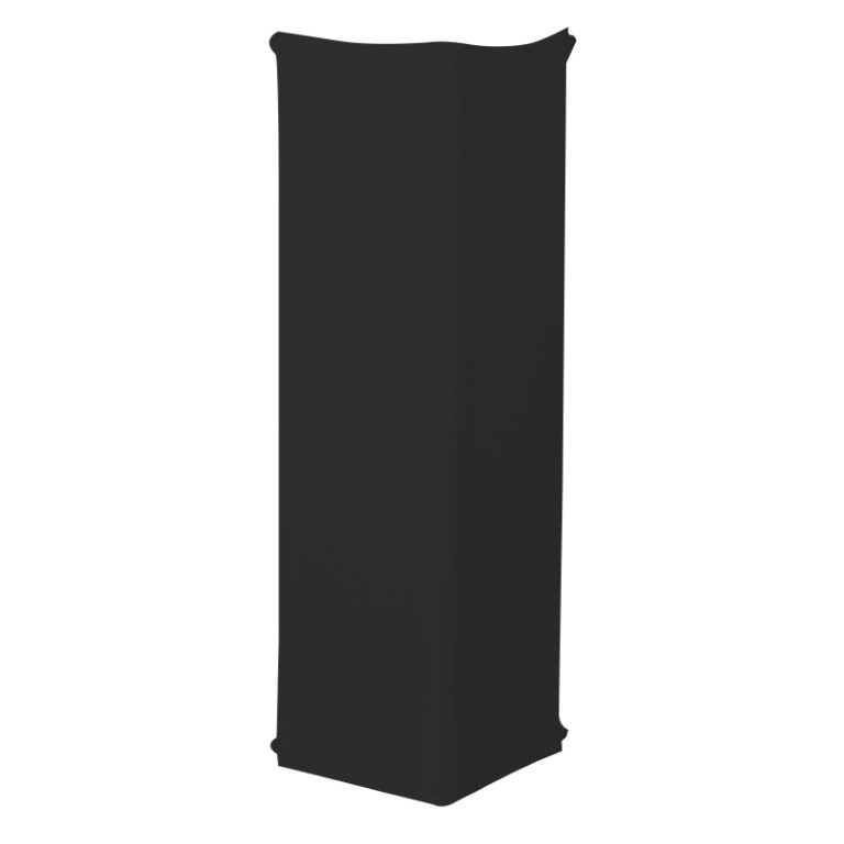 Zwarte spandex voor Totel, verlengbaar van 1m tot 1,80m - Totel-SpandexB