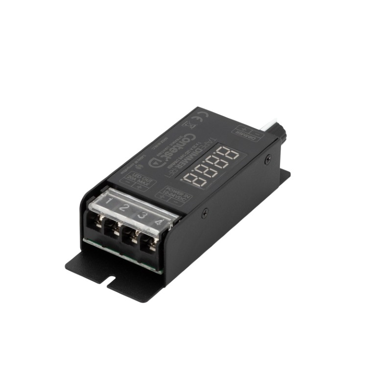 Led Tape Dimmer 1x20A 12–24 VDC 2,4 GHz - TAPEDIMMER-RF1