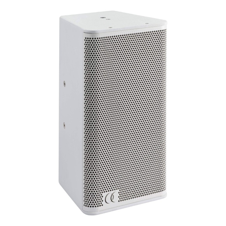 Passieve luidspreker voor vaste installatie - 1x6″ + 1x6″ coaxiaal - 240W RMS in 8 Ω - Afwerking hout, kleur wit - Sline206W
