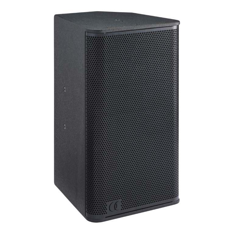 Passieve luidspreker voor vaste installatie - 1x8″ + 1x8″ coaxiaal - 300W RMS in 8Ω - Afwerking hout, kleur zwart - Sline208B