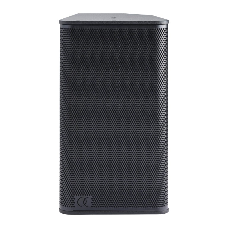 Passieve luidspreker voor vaste installatie - 1x8″ + 1x8″ coaxiaal - 300W RMS in 8Ω - Afwerking hout, kleur zwart - Sline208B