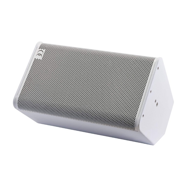 Passieve luidspreker voor vaste installatie - 1x8″ + 1x8″ coaxiaal - 300W RMS in 8Ω - Afwerking hout, kleur wit - Sline208W