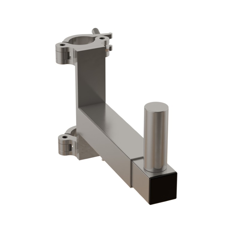 Verstelbare telescopische steun voor luidspreker of projector - Zilver - SUP-TEL30S