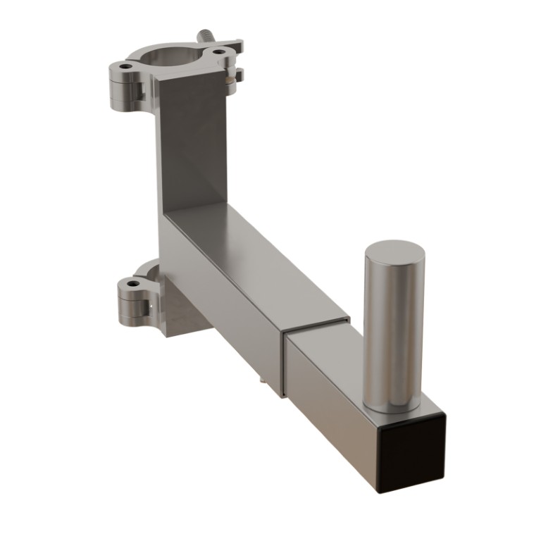 Verstelbare telescopische steun voor luidspreker of projector - Zilver - SUP-TEL30S
