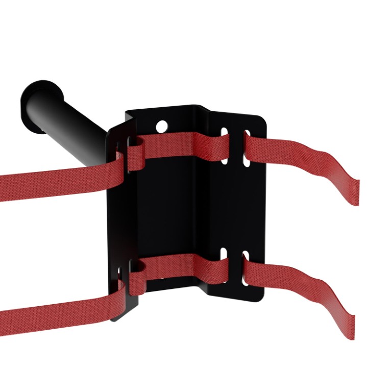 Beugel voor projectoren om op palen of bomen te bevestigen, met horizontale stang van 47cm (Ø 48mm) - SUP-TreeBar
