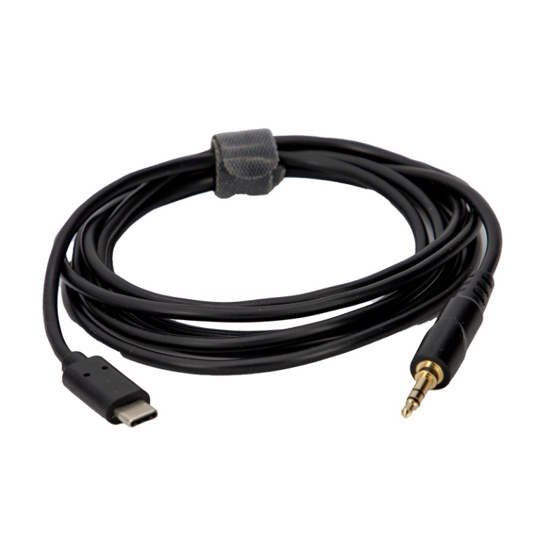 Digitaal-naar-analoog converter (DAC) USB-C naar mini-jack 3,5 mm - 2 meter - USBC DAC-mJsM